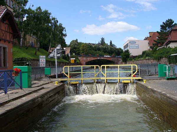 Schleuse in Saverne Schleuse in Saverne