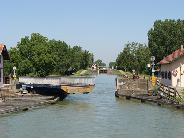 Drehbrücke in Vendenheim Drehbrücke in Vendenheim