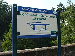 Kanalbrücke bei La Forge
