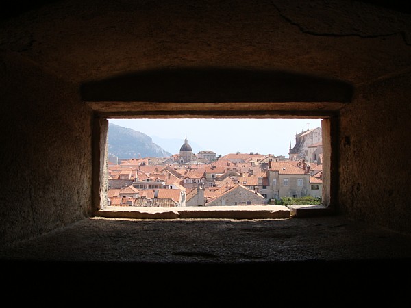 Dubrovnik-Foto mit Rahmen