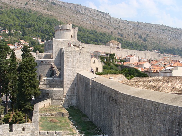 Dubrovnik - Teil der Stadtmauer