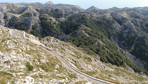 Biokovo-Gebirge um den Sveti Jure