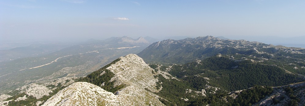 Aussicht vom Sveti Jure Richtung