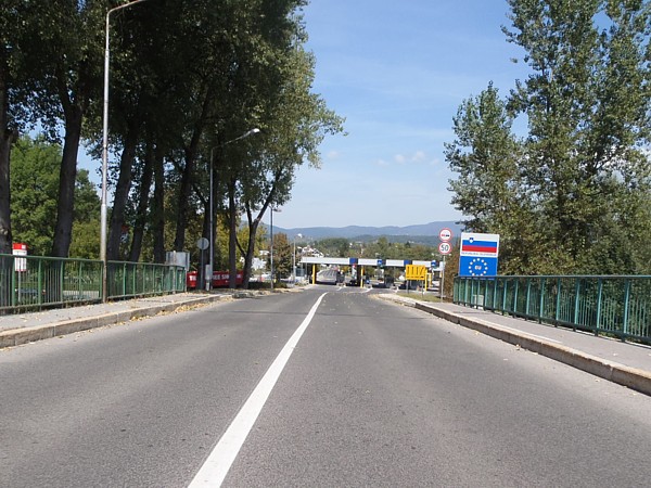 Grenze Kroatien - Slowenien
