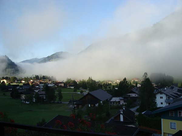 Morgennebel in St. Martin am Tennengebirge