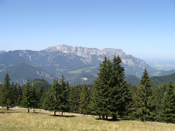 Aussicht von der Rossfeldhöhenringstraße