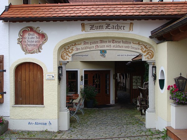 Zacher-Wirt in Kirchberg vorm Wald