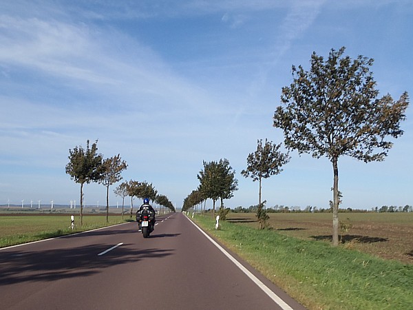 Nicht wirklich spannende Landschaft im Osten