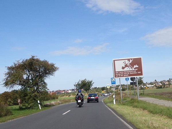 Deutsch-deutsche Grenze bei Helmstedt